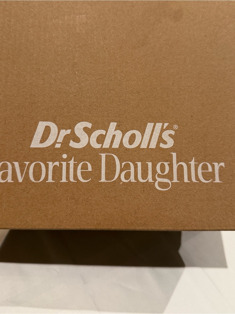 Dr. Scholl's FAVORITE DAUGHTER Collab, croc embossed BROWN/ NWT/ Size 10
